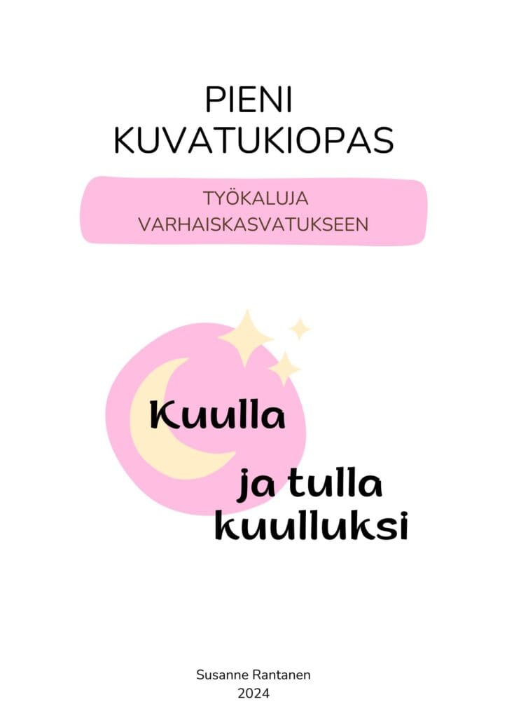 Pieni kuvatukiopas Pienen kkuvatuki oppaan kansi
